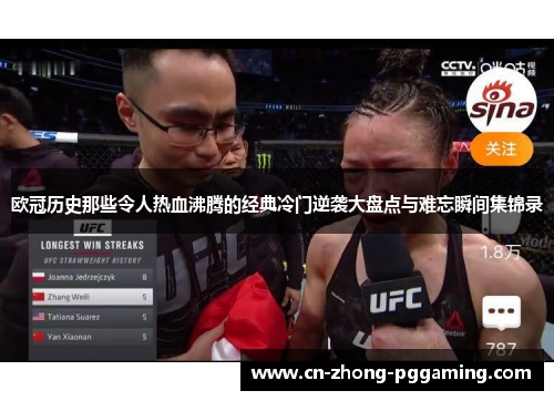 欧冠历史那些令人热血沸腾的经典冷门逆袭大盘点与难忘瞬间集锦录